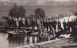 Foto AK 1915 HAMMELBURG - Soldaten Bauen Eine Brücke (A105, Ww1, Wk 1) - Hammelburg