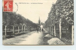 YERVILLE - Le Boulevard Delahaye. - Yerville