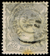 CIUDAD REAL - EDI O 106 - MAT. FECH. \"ALMADEN\ - Used Stamps