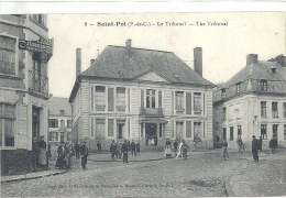 NORD PAS DE CALAIS - 62 - PAS DE CALAIS -SAINT POL SUR TERNOISE - Le Tribunal - Saint Pol Sur Ternoise