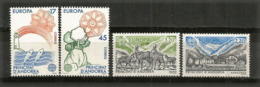 ANDORRA / ANDORRE. Europa 1986. Protection De La Nature & De L´Environnement (Isard,etc) 4 T-p Neufs ** - Other & Unclassified