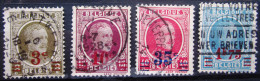 BELGIQUE              N° 245/248                OBLITERE - Used Stamps