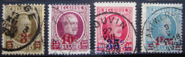 BELGIQUE              N° 245/248                OBLITERE - Used Stamps