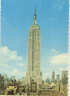 New York Empire State Building Old Postcard Unused Bb - Empire State Building