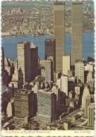 New York World Trade Center Old Postcard Unused Bb - World Trade Center