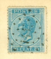 België/Belgique 18  L 144  Gembloux  Nipa + 200 - 1865-1866 Profile Left