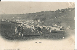 CPA - Le Locle - Vue Générale - Vaches - Vache - Le Locle