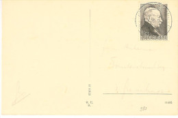 1938 NVPH 283 Op Ansicht Van LIEVE VROUWEN PAROCHIE Naar 's-Gravenhage - Storia Postale