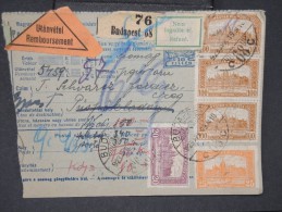 HONGRIE - Détaillons Collection De Bulletins  D Expéditions  - Colis Postaux  - A Voir - Lot N° P5449 - Entiers Postaux