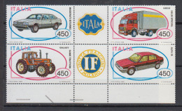 ITALIE    1984     N°   1604 / 1607         COTE    10 € 00 - 1981-90: Mint/hinged