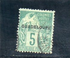 GUADELOUPE 1891 O - Used Stamps