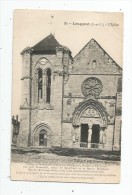 Cp , 91 , LONGPONT , L'église , Vierge - Autres & Non Classés