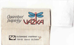 Old Papiers à Cigarettes-Czechoslovaquie, Olšanské Papírny, 50 Pieces Papiers Vážka-libellule-dragonfly,Dragonfy - Andere & Zonder Classificatie