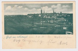 1901, " Gruss Aus Rottweil "     #1825 - Rottweil