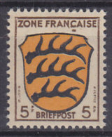 AllBes FranzZone  3, Postfrisch **, Abart: Brauner Fleck Unter "C" Von "FRANCAISE" - Autres & Non Classés