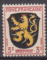 AllBes FranzZone  2, Postfrisch **, Abart: Linke Obere Ecke Offen, Zwischen "E" Und "F" Roter Bogen - Andere & Zonder Classificatie