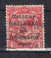 N° 21    (1922)    Surcharge 12 1/2 Mm - Used Stamps