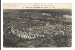 Cp, 18, St-Satur, Vue Générale Et Les Bords De La Loire, écrite - Saint-Satur