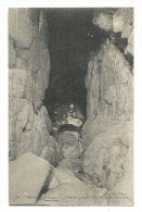 Cp, 29, Primel, Intérieur De La Grotte De La Crevasse - Primel