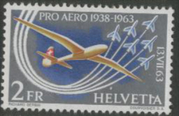 SWITZERLAND 1963 25th Anniv "Pro Aero" SG 681 HM ZBO16 - Unused Stamps
