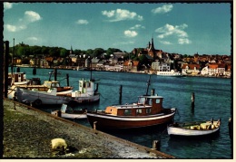Flensburg  -  Blick über Die Förde Auf Die Stadt  -  Ansichtskarte Ca. 1970   (4449) - Flensburg