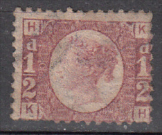 Great Britain     Scott No.  58    Used    Year  1870   Plate 20 - Usados