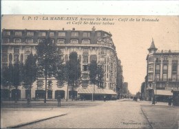 NORD PAS DE CALAIS - 59 - NORD  - LA MADELEINE - Avenue Saint Maur - Cafés Rotonde Et Saint Maur - La Madeleine