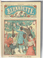 BERNADETTE RELIURE ANNEE COMPLETE 1930 LES 52 REVUES RELIEES DE L ANNEE EN SUPERBE ETAT - Bernadette