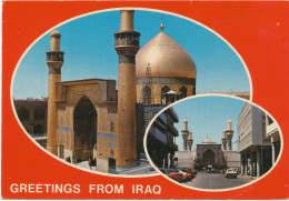 GREETINGS FROM IRAQ, Vintage Old Photo Postcard - Iraq