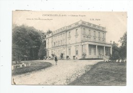 Cp , 95 , COURCELLES , Château VOGIEN , Voyagée - Altri & Non Classificati