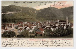 1906, " Geislingen A. St. "    ,  #1832 - Geislingen