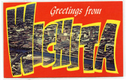 Wichita Old Postcard Unused Bb - Wichita