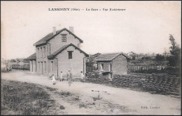 60 . LASSIGNY . La Gare - Vue Exterieur - Lassigny