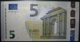 5 EURO V001I6 Spain Draghi Serie VA Perfect UNC - 5 Euro