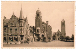 Warneton, Hotel De Ville Et Eglise (pk20310) - Komen-Waasten