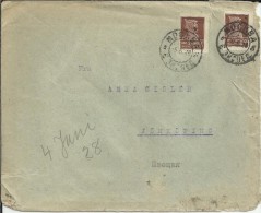 RUSIA CC A JUNKOPING 1928 - Covers & Documents