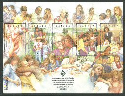 Canada Bloc De Feuille Neufs Sans Charniére,  MINT NEVER HINGED, INTERNATIONAL YEAR OF THE FAMILY - Blocs-feuillets