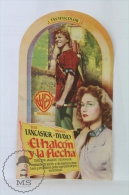 Old 1950 Movie Advertising/ Cinema Programme - The Flame And The Arrow - Burt Lancaster & Virginia Mayo - Cinema Advertisement