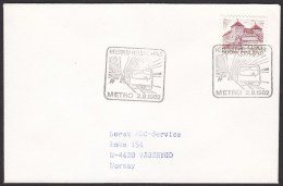 FINLAND 1982 "Helsinki Tramway". Letter To Norway. - Tranvie