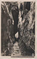 AK Walter Hahn 3291 Sächsische Schweiz Wolfsschlucht Stiege Hockstein Bei Hohnstein Rathewalde Waltersdorf Heeselicht - Hohnstein (Saechs. Schweiz)