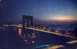 New York City - Brooklyn Bridge - Formato Piccolo Non Viaggiata - Brooklyn