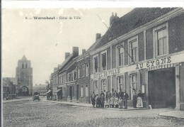 NORD PAS DE CALAIS - 59 - NORD  - WORMHOUT - Hôtel De Ville - Au Cygne - Animation - Wormhout