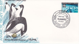 Australian Antarctic Territory 1972 Davis Base FDC - FDC