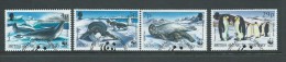 British Antarctic Territory 1992 WWF Endangered Species Penguin & Seal Part Set 4 VFU - Used Stamps