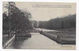 MAINTENON - LE CHATEAU - N° 571 - UNE VUE SUR LA PIECE D' EAU - Maintenon