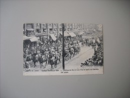 BELGIQUE BRUXELLES BRUSSEL CORTEGE HISTORIQUE 1905 PHILIPPE LE BON ET SON FILS LE COMTE DE CHAROLAIS - Feste, Eventi