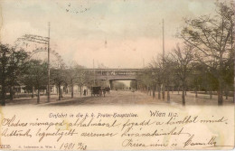 Mv337 Austria Vienna Entrance To The Prater Avenue Prater Hauptallee Bridge Old Carriage - Prater