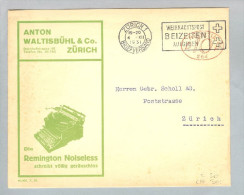 MOTIV Büro Schreibmaschine 1931-12-04 Brief Remington Frei-O #264 - Frankiermaschinen (FraMA)