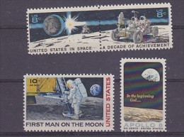 United States Space 4v ** Mnh (21909) - Etats-Unis