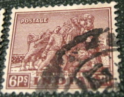 India 1949 Konarak Horse 6p - Used - Gebruikt